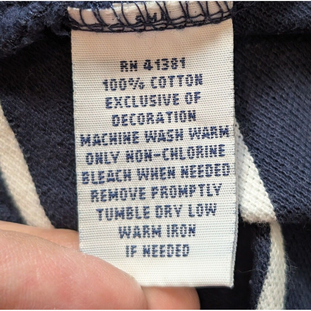 Polo Ralph Lauren Size S Shirt Blue Stripes Cotton Piqué Classic Preppy Pony - Picture 7 of 8